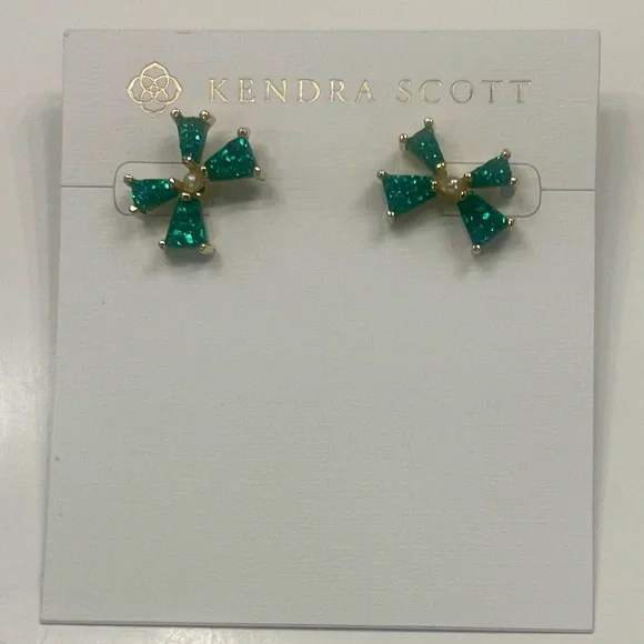 Kendra Scott Blair Bow Stud Earrings - Picture 1 of 2